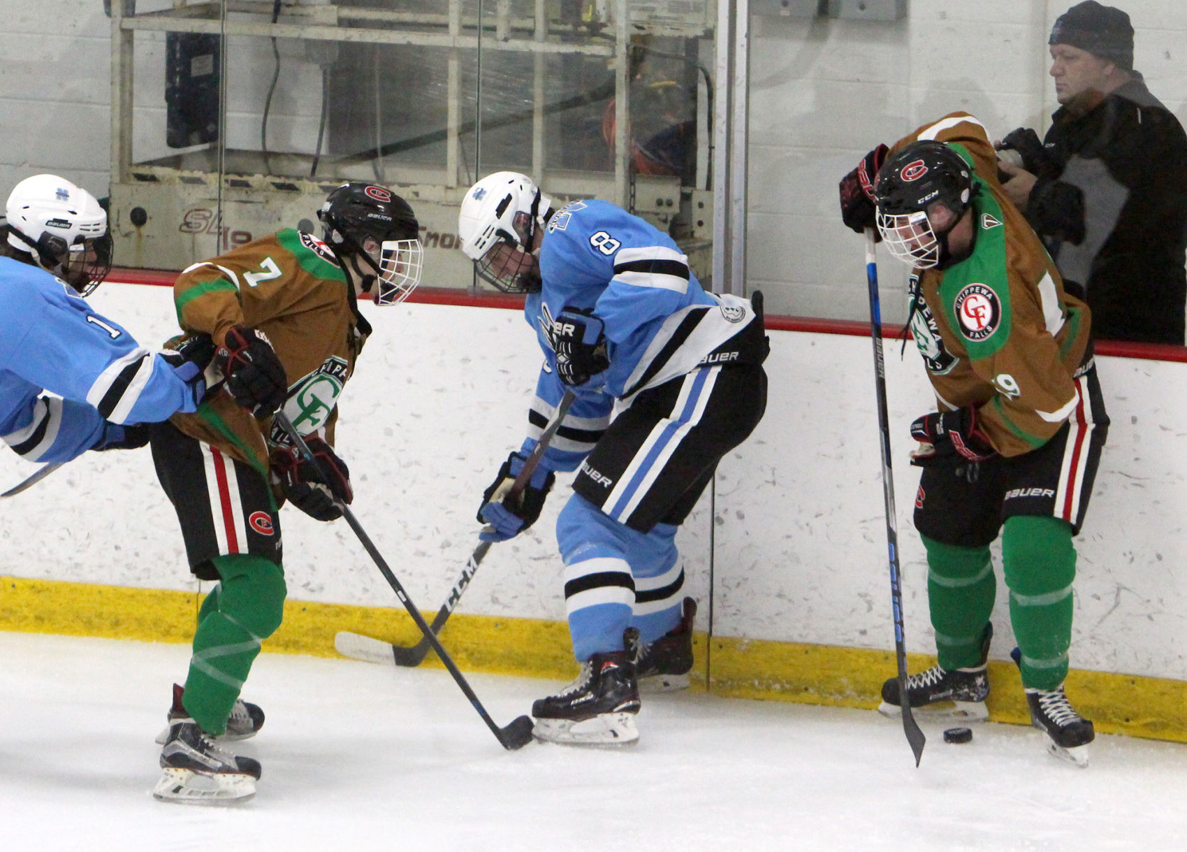 Eau Claire North at Chi-Hi boys hockey 1-8-19